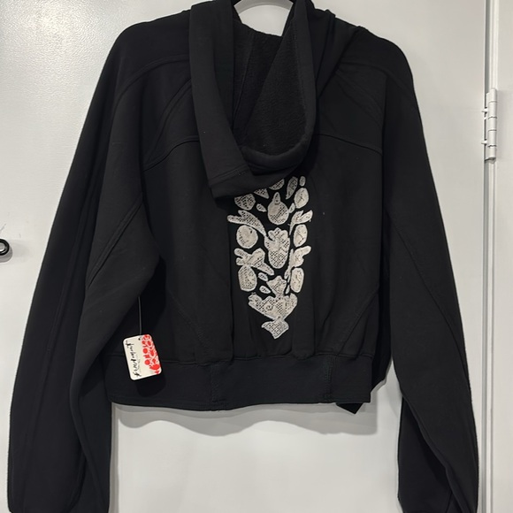 Free people Movement Lace Logo Sideline Zip Up - Picture 4 of 7